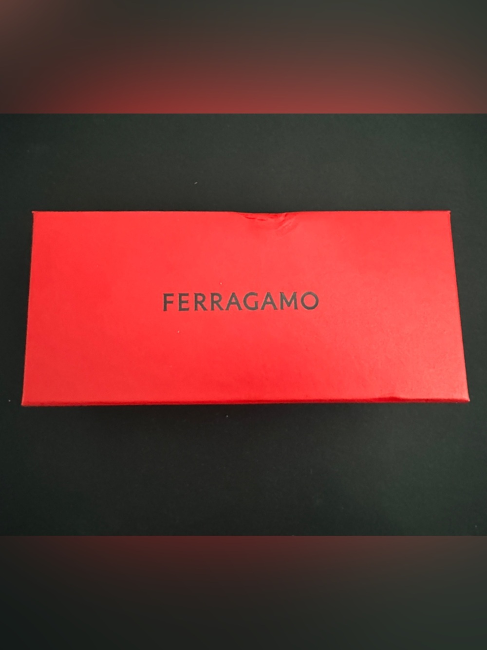 Salvatore Ferragamo Red Logo Box